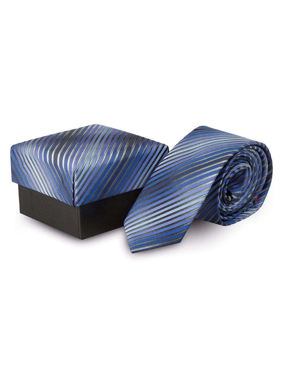 Chłopięcy niebieski krawat Lehmann