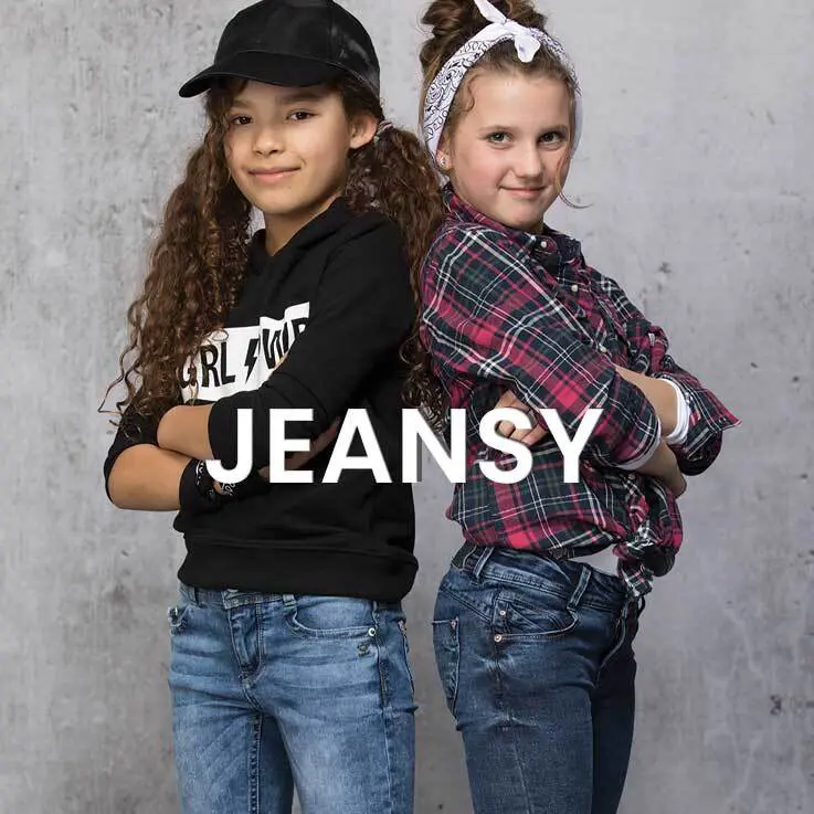 Dziewczyny w stylowych jeansach - Znajdź idealne jeansy dla dziewcząt w sklepie online z odzieżą dziecięcą