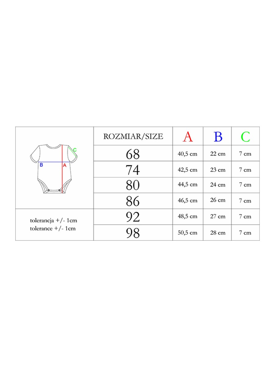 Body bawełniane z krótkim rękawem Nicol