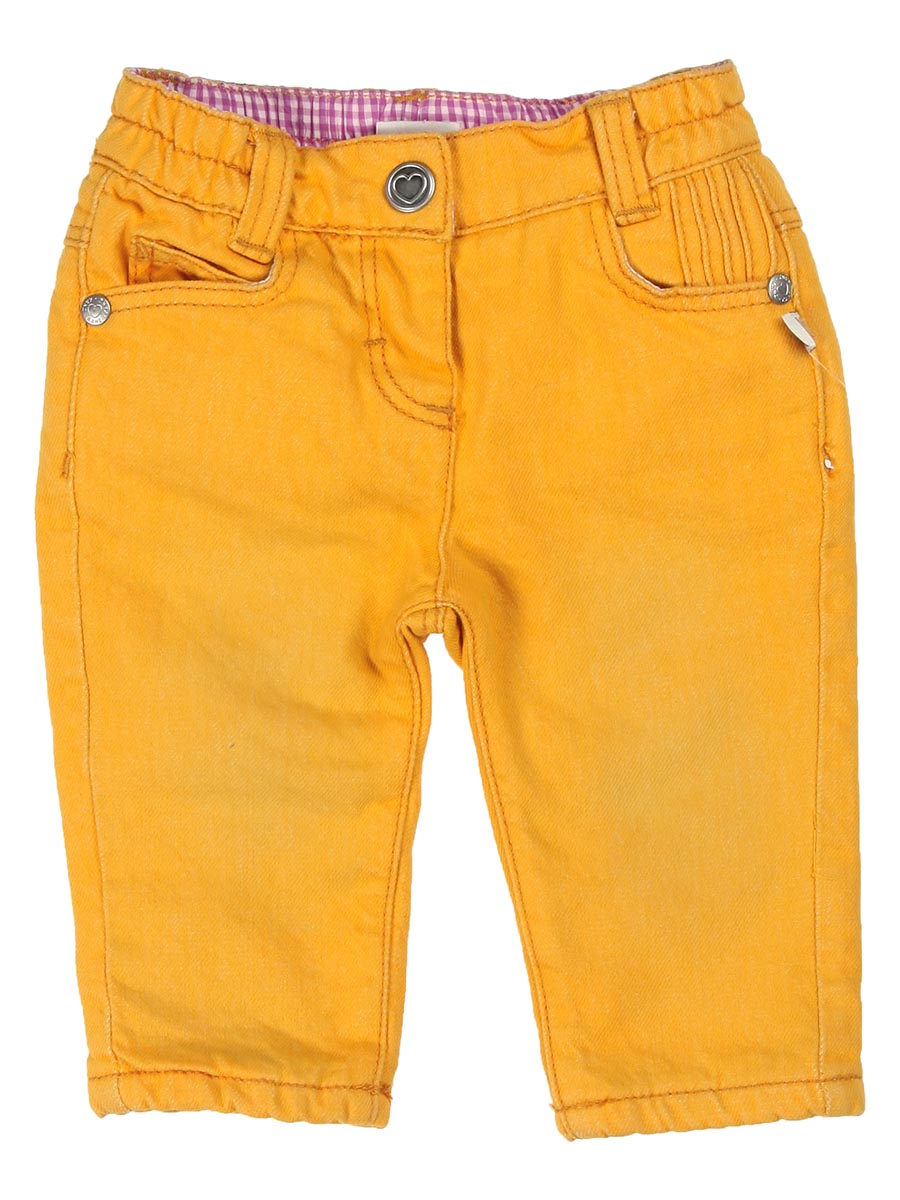 Niemowlęce żółte spodnie Kanz
