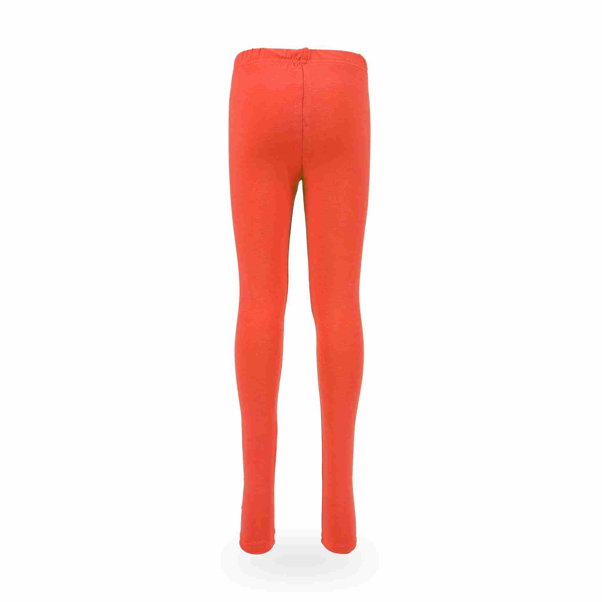 Dziewczęce legginsy basic, pomarańczowe, Tup Tup