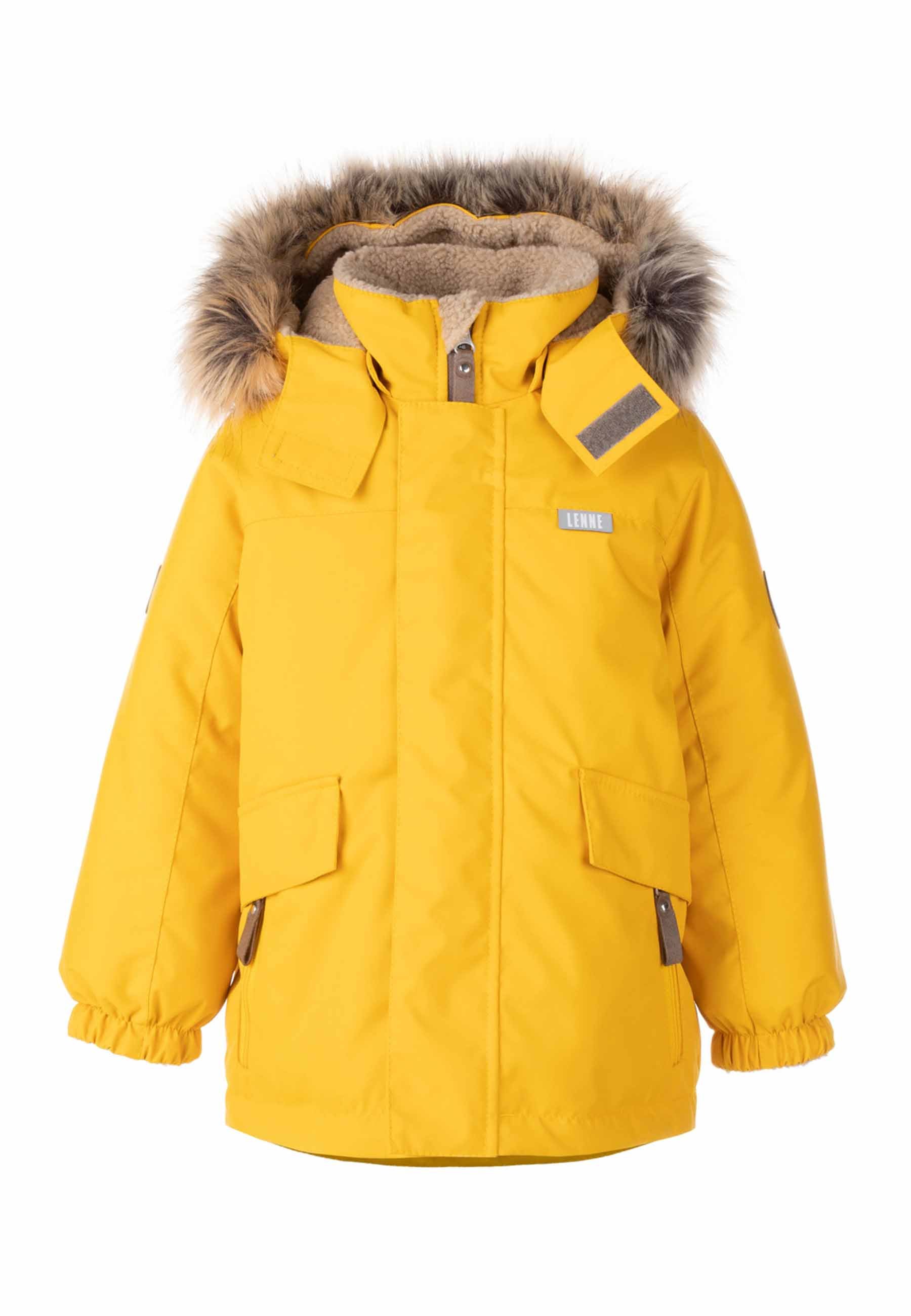 Kurtka/Parka zimowa ARCTIC w kolorze żółtym Lenne