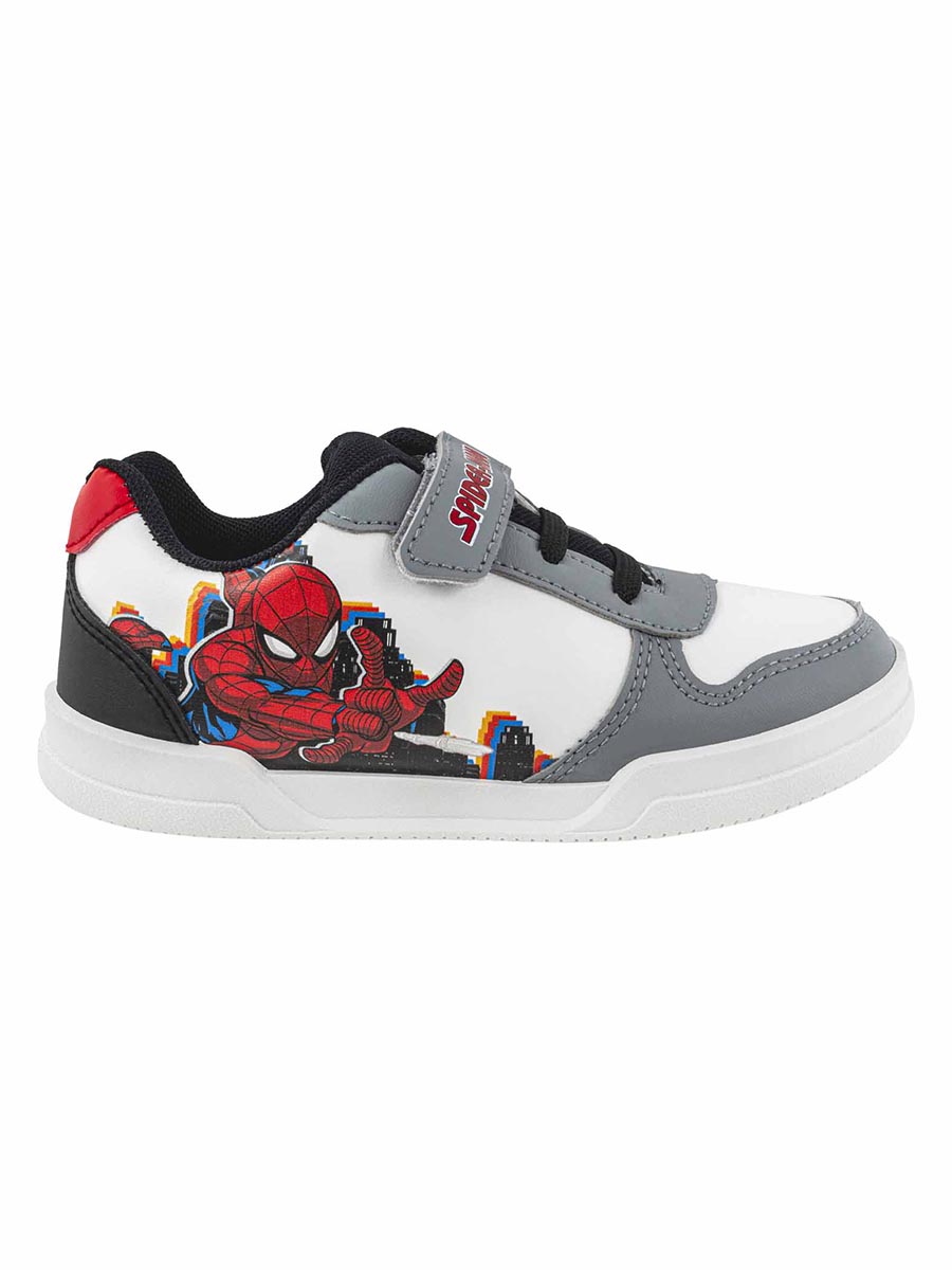 Buty chłopięce Spiderman białe