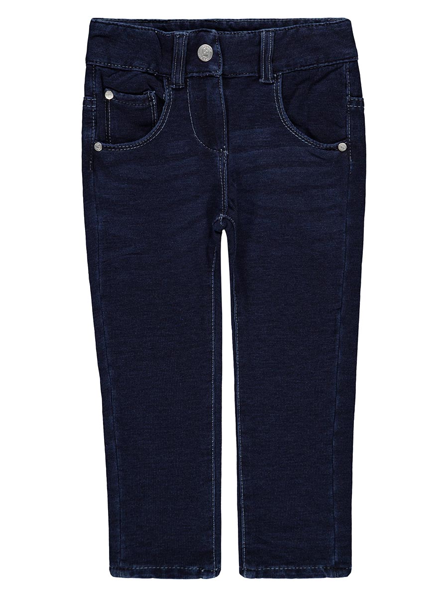 Granatowe jeansy dziewczęce marki Kanz
