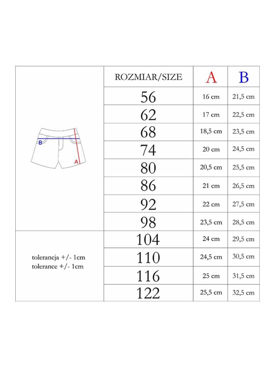 Spodenki szorty dla chłopca na lato Nicol