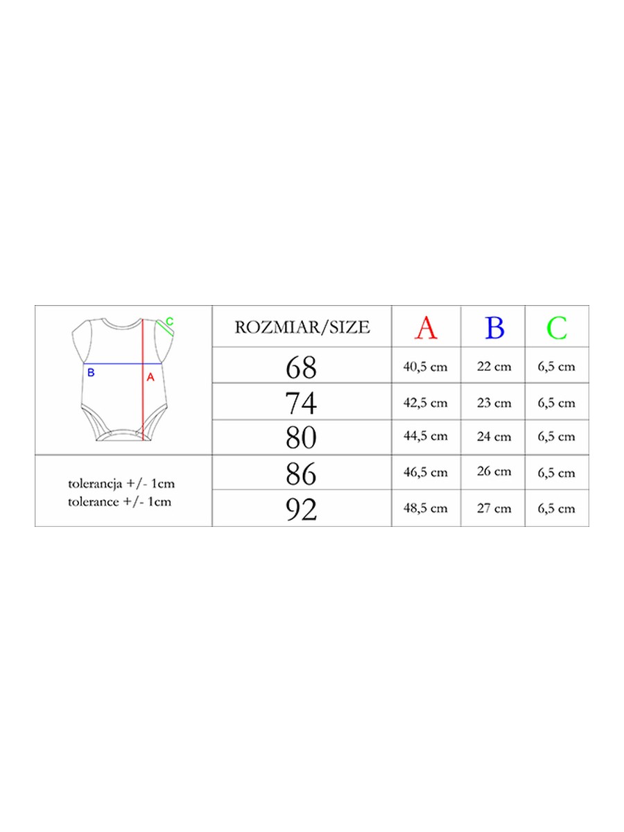 Dziewczęce Body bawełniane krótki rękaw Kwiaty, Nicol