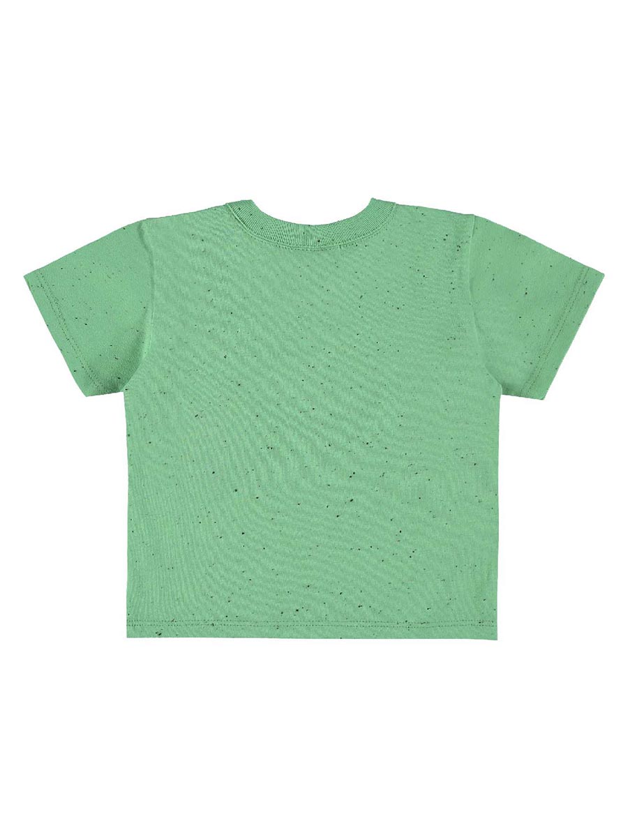 Bluzka chłopięca z krótkim rękawem, zielona, Quimby