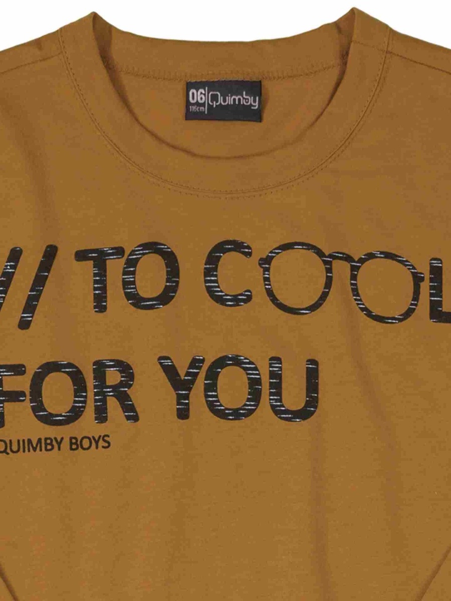 Koszulka z długim rękawem dla chłopca Quimby